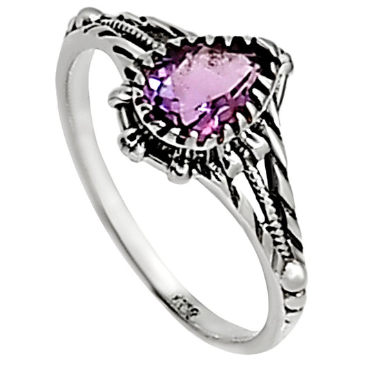 Amethyst Ring size-5 R-1345 SDR254278