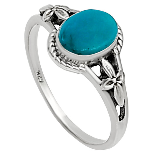 Sleeping Beauty turquoise Ring size-5 R-1300 SDR254347