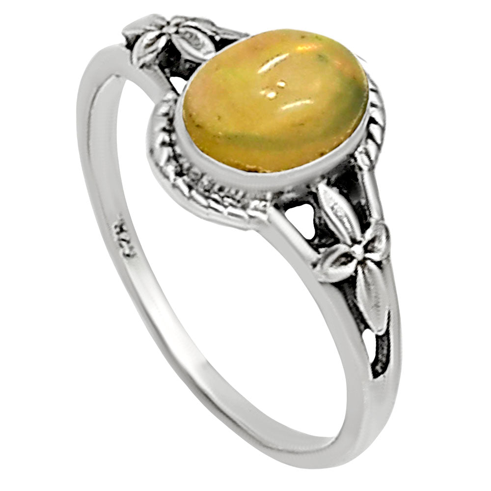 Ethiopian Opal Ring size-6 R-1300 SDR254353