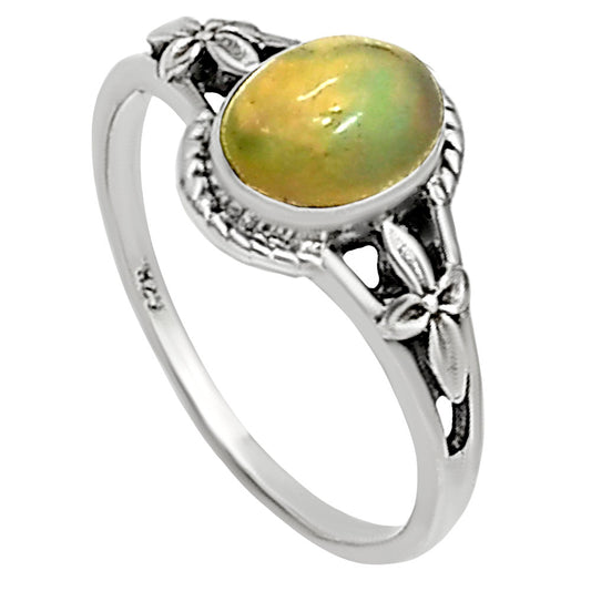 Ethiopian Opal Ring size-5 R-1300 SDR254366