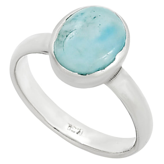 Larimar (Dominican Republic) Ring size-7 R-1001 SDR254380