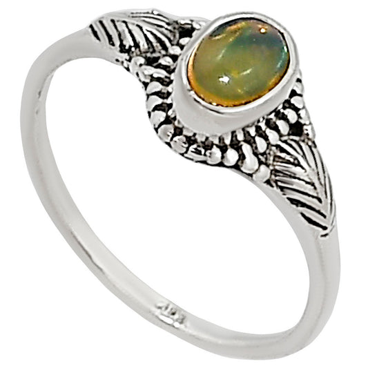 Ethiopian Opal Ring size-7 R-1403 SDR254483