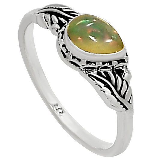 Ethiopian Opal Ring size-5 R-1404 SDR254577
