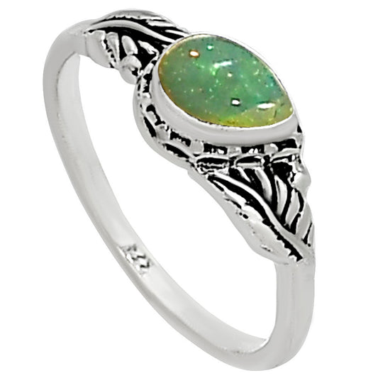 Ethiopian Opal Ring size-6 R-1404 SDR254580
