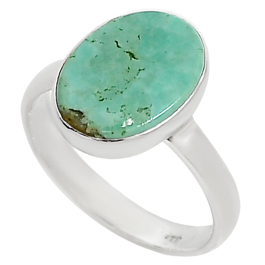 Natural Rare Turquoise Nevada Aztec Mt Ring size-8 R-1001 SDR254606