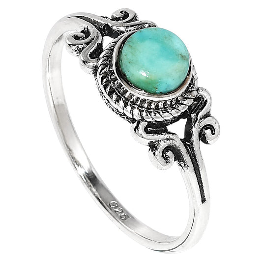 Sleeping Beauty turquoise Ring size-7 R-1358 SDR254813