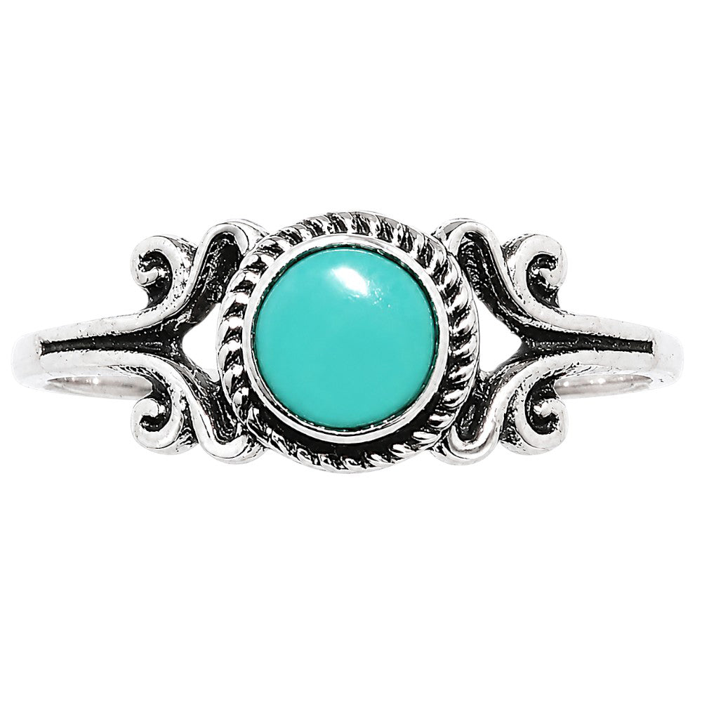 Sleeping Beauty turquoise Ring size-7 R-1358 SDR254815
