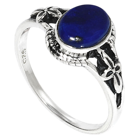 Lapis Lazuli Ring size-6 R-1300 SDR255007