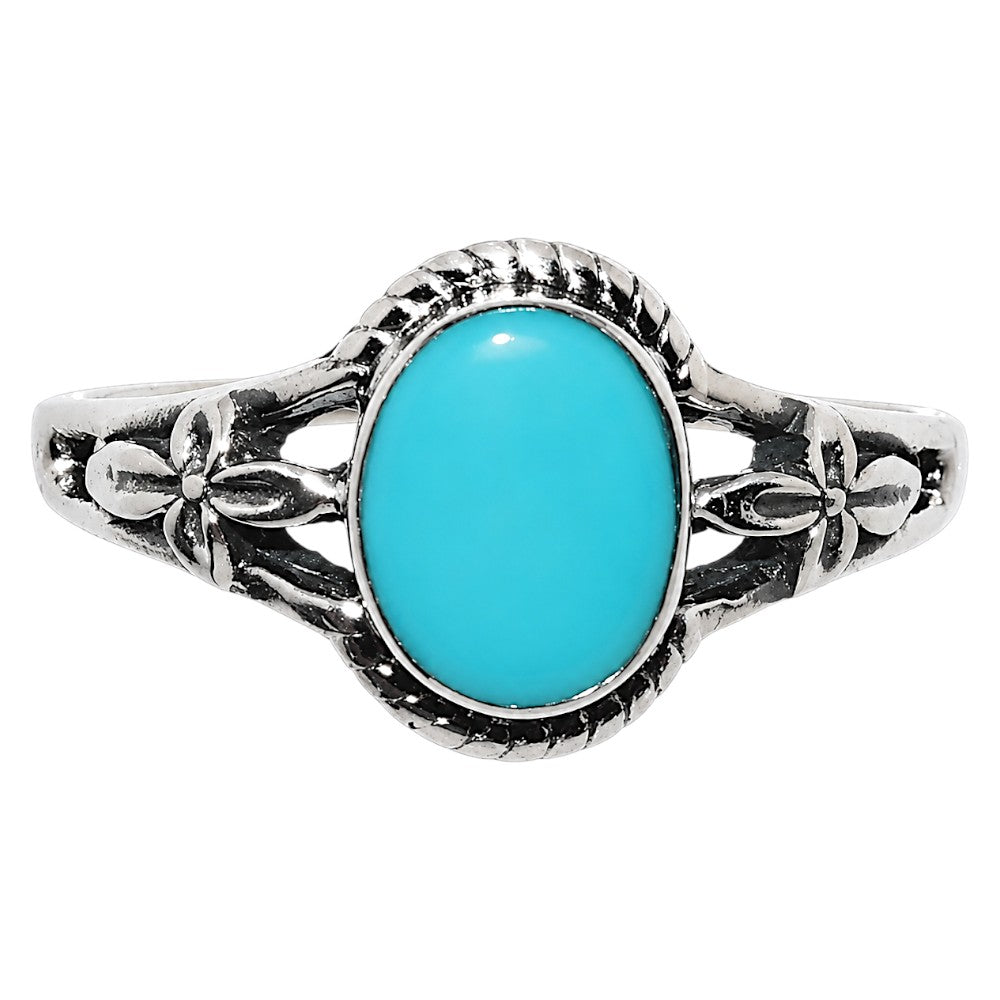 Sleeping Beauty Turquoise Ring size-6 R-1300 SDR255020