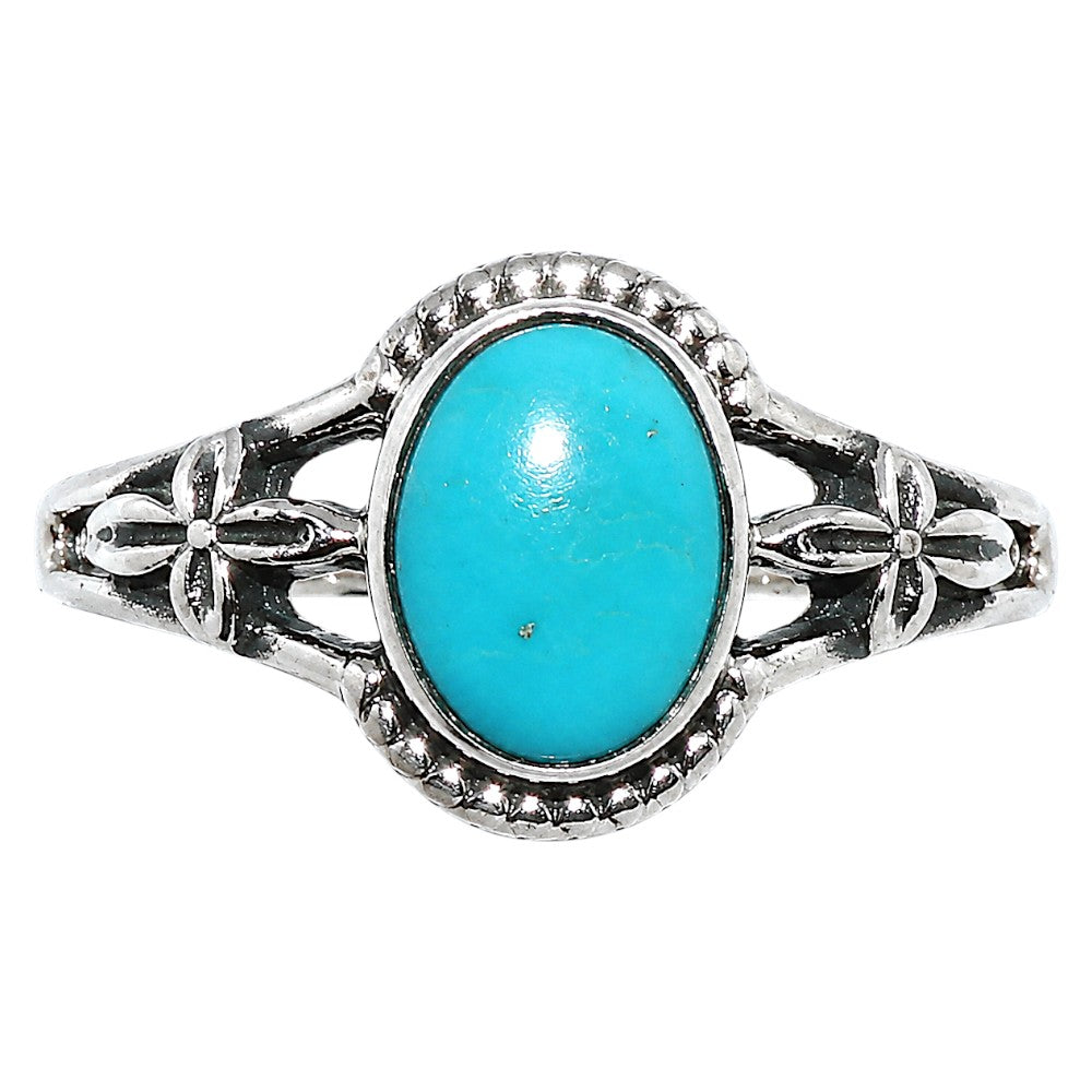 Sleeping Beauty Turquoise Ring size-6 R-1300 SDR255021