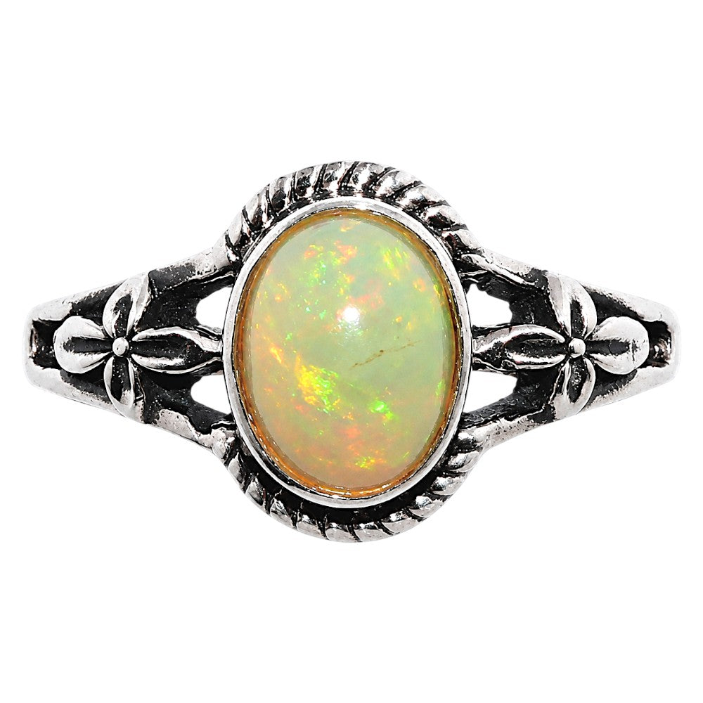 Ethiopian Opal Ring size-6 R-1300 SDR255047