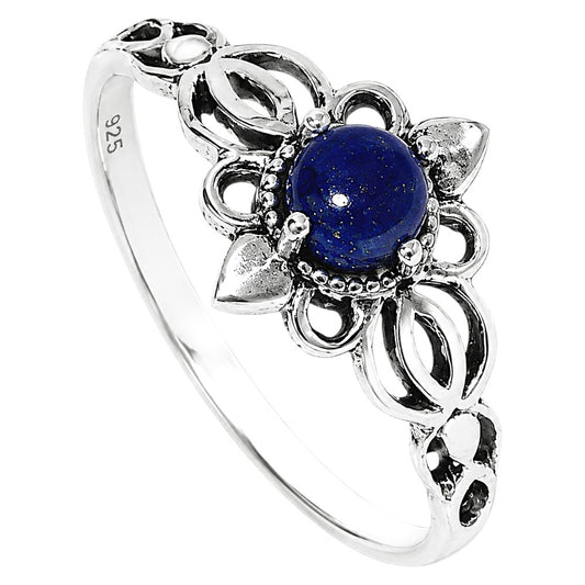 Lapis Lazuli Ring size-6 R-1172 SDR255097