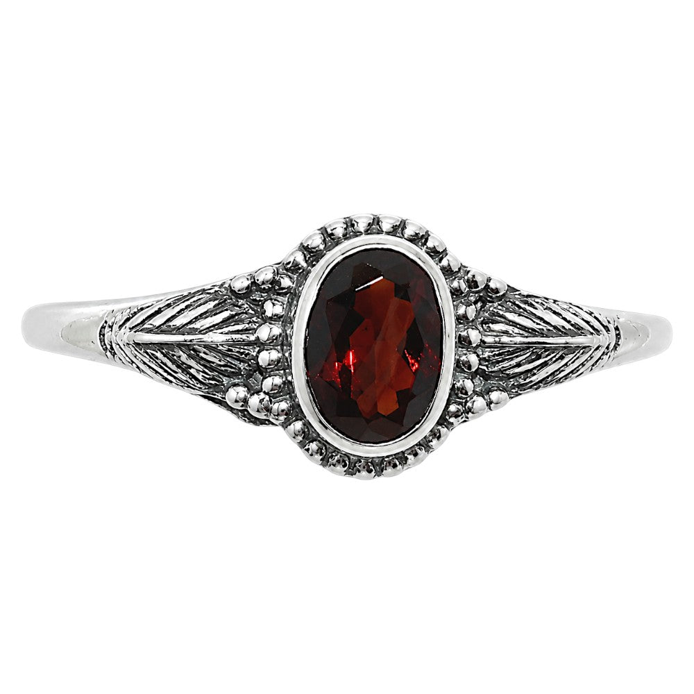 Hessonite Garnet Ring size-8 R-1404 SDR255182