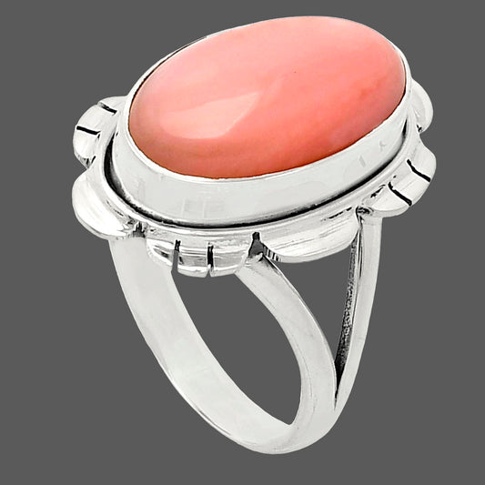 Pink Opal Ring size-8.5 R-1342 SDR255191