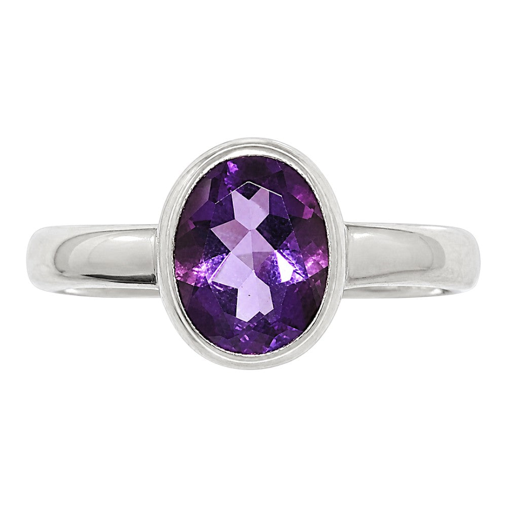African Amethyst Ring size-8 R-1007 SDR255209