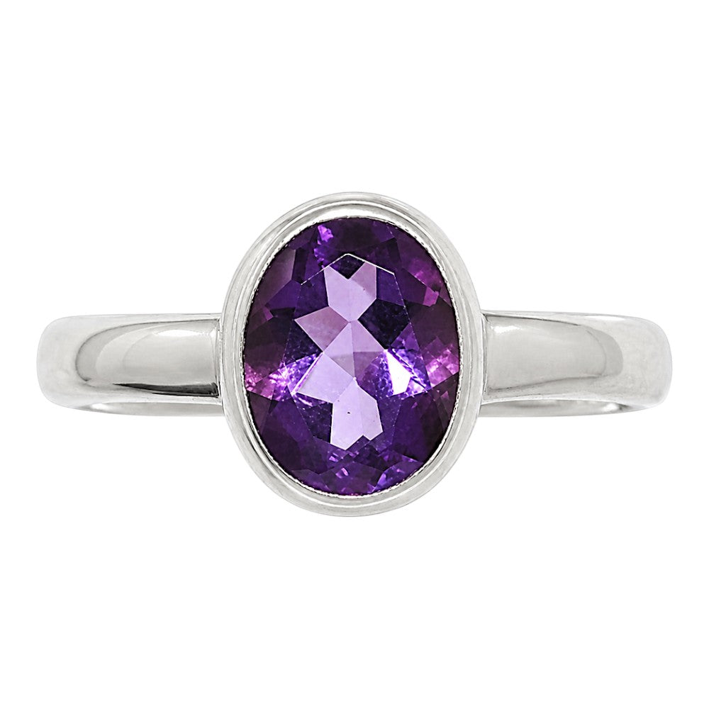 African Amethyst Ring size-8 R-1007 SDR255210