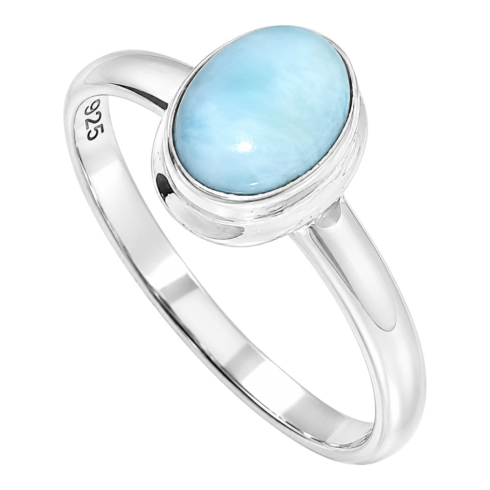 Larimar (Dominican Republic) Ring size-7 R-1007 SDR255238