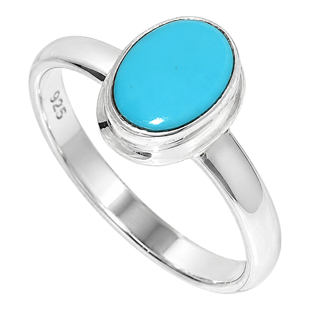 Sleeping Beauty Turquoise Ring size-5 R-1007 SDR255241