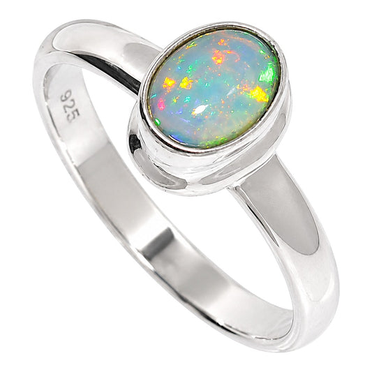 Ethiopian Opal Ring size-7 R-1007 SDR255256