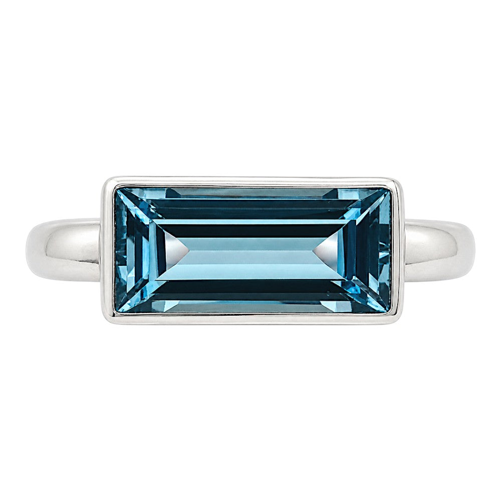 Sky Blue Topaz Ring size-7 R-1057 SDR255286