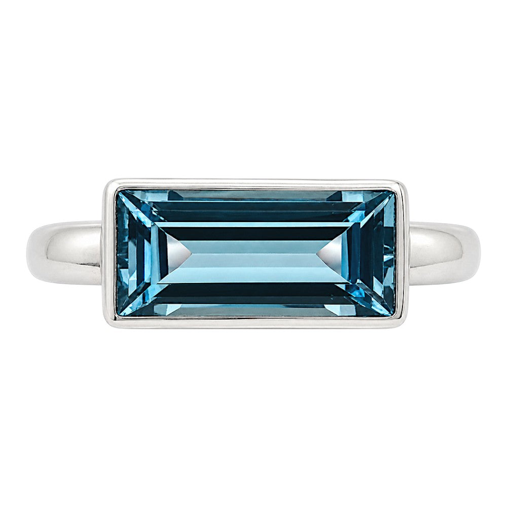 Sky Blue Topaz Ring size-8 R-1057 SDR255289