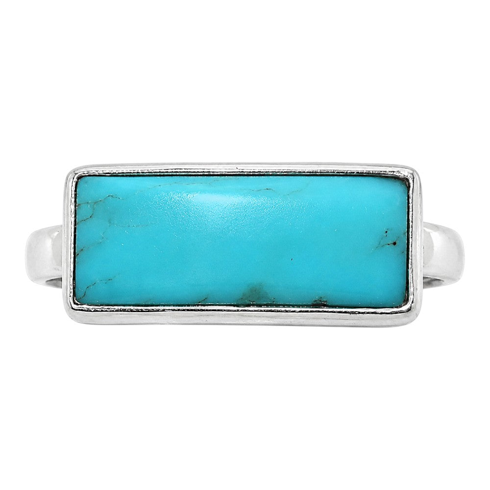 Sleeping Beauty Turquoise Ring size-6 R-1057 SDR255303