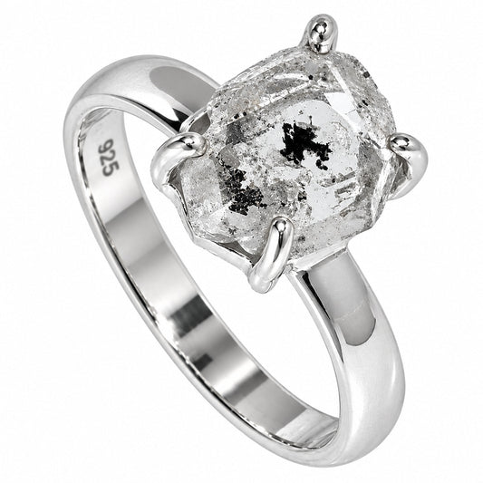 Herkimer Diamond Ring size-6 R-1052 SDR255311