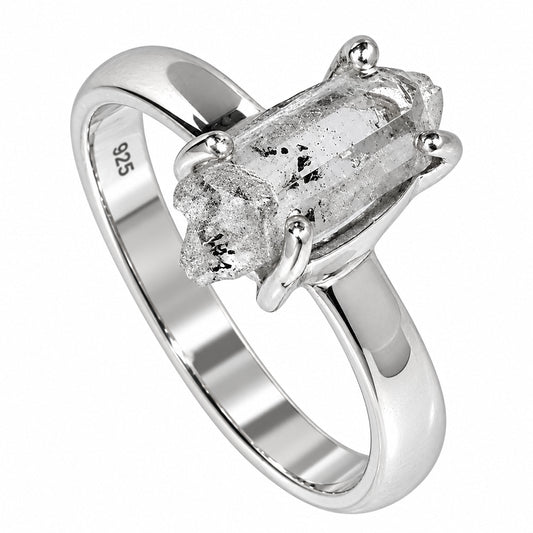 Herkimer Diamond Ring size-6 R-1052 SDR255317