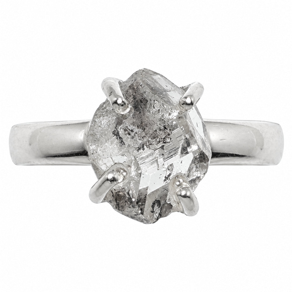 Herkimer Diamond Ring size-6 R-1052 SDR255319