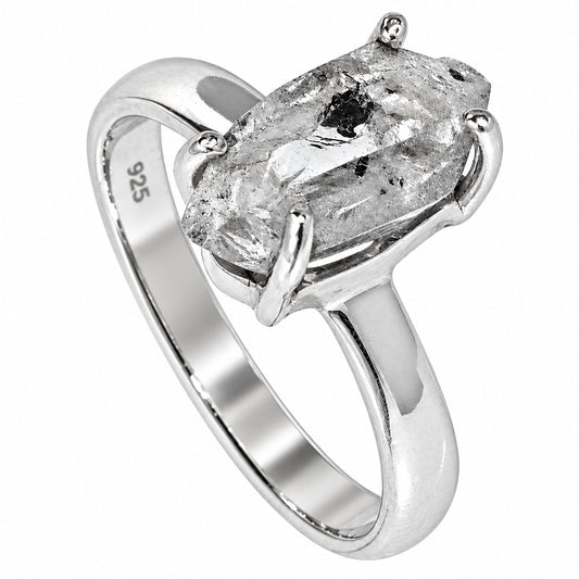 Herkimer Diamond Ring size-6 R-1052 SDR255321