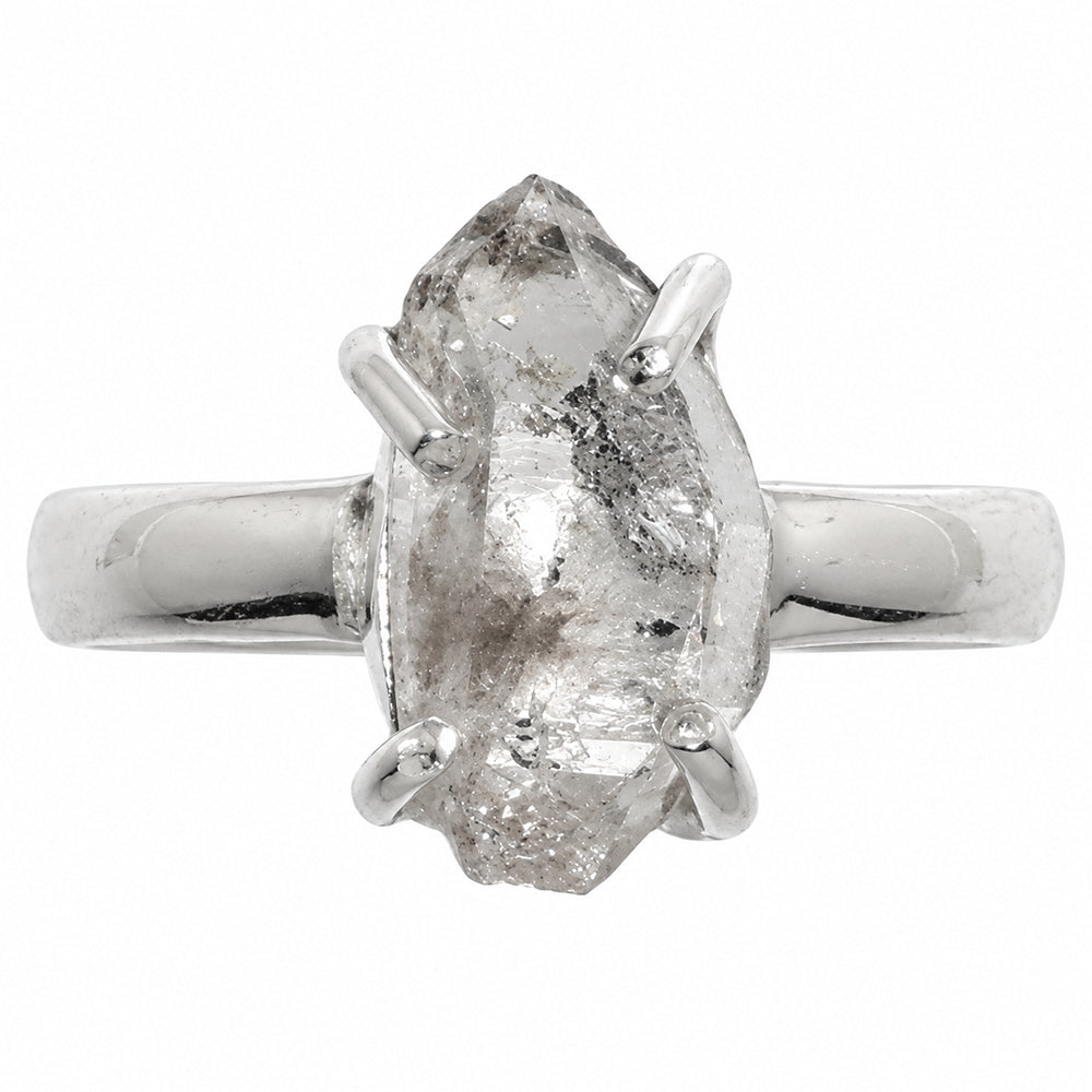 Herkimer Diamond Ring size-6 R-1052 SDR255327