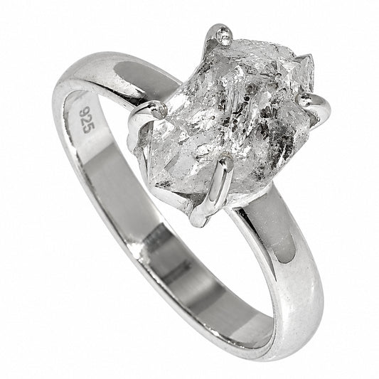Herkimer Diamond Ring size-7 R-1052 SDR255328