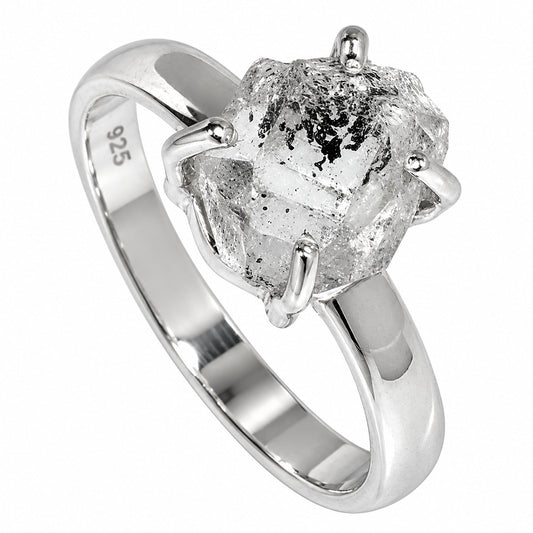 Herkimer Diamond Ring size-7 R-1052 SDR255333