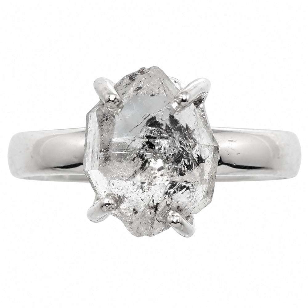 Herkimer Diamond Ring size-7 R-1052 SDR255334