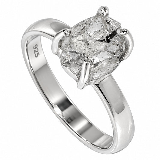 Herkimer Diamond Ring size-7 R-1052 SDR255335