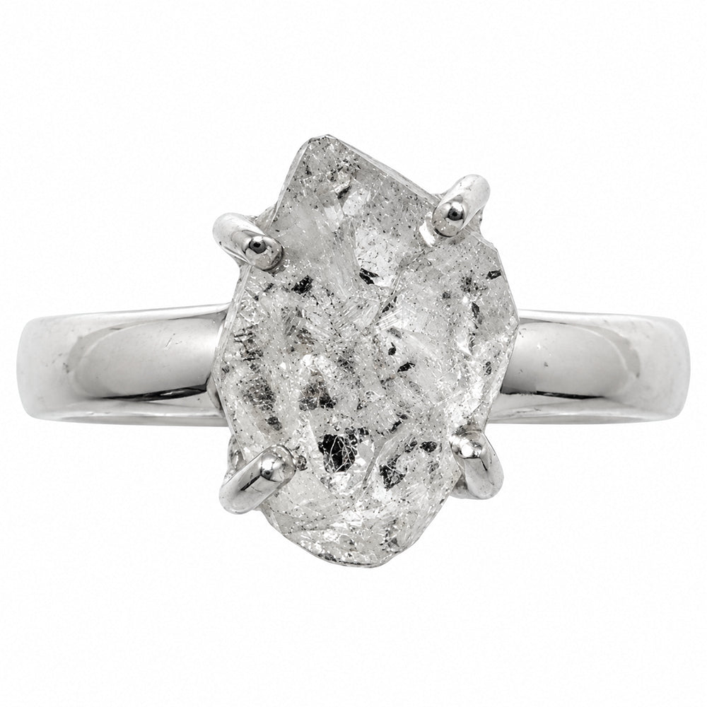 Herkimer Diamond Ring size-7 R-1052 SDR255342