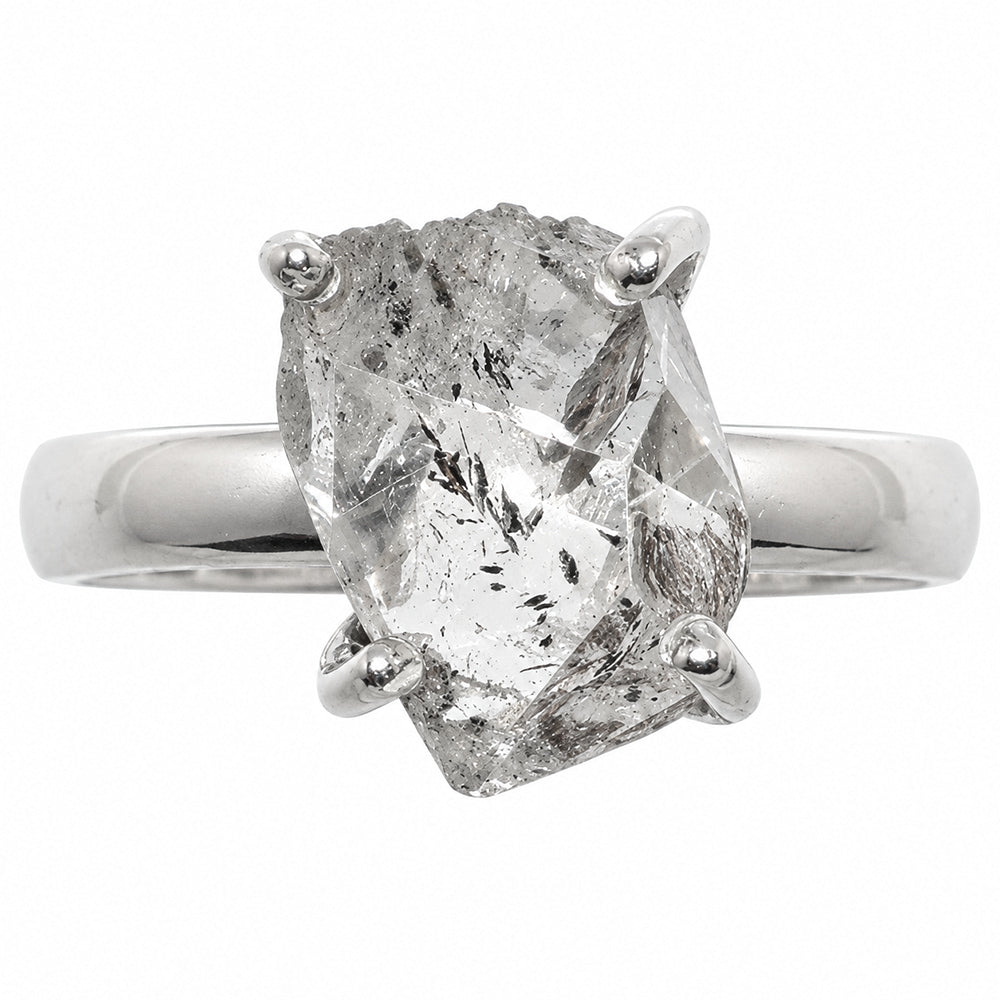 Herkimer Diamond Ring size-8 R-1052 SDR255350