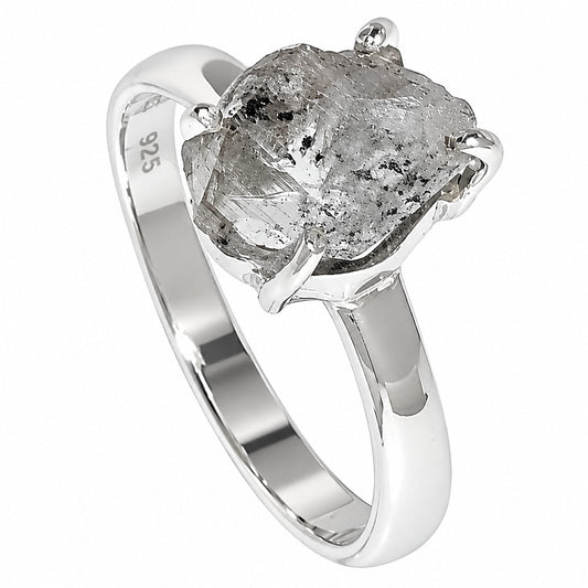 Herkimer Diamond Ring size-8 R-1052 SDR255352