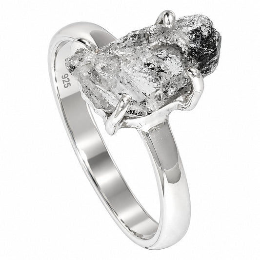 Herkimer Diamond Ring size-8 R-1052 SDR255353
