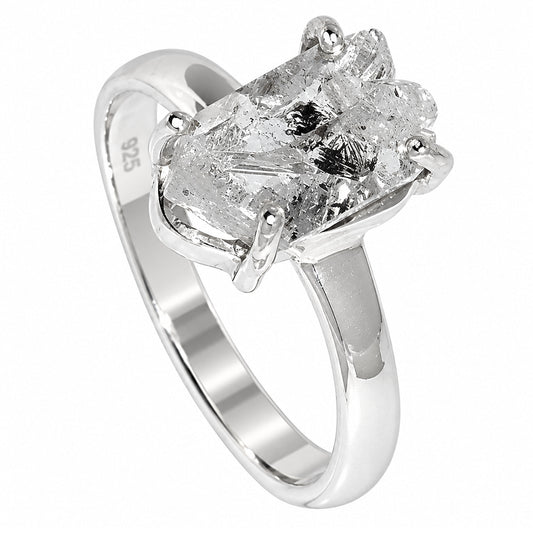 Herkimer Diamond Ring size-8 R-1052 SDR255359