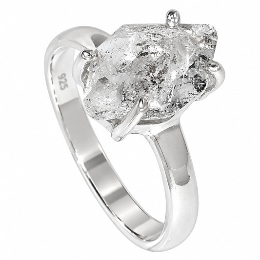 Herkimer Diamond Ring size-8 R-1052 SDR255360