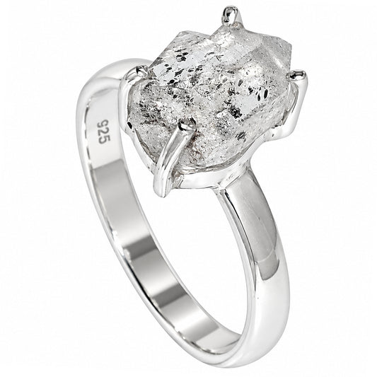 Herkimer Diamond Ring size-8.5 R-1052 SDR255363