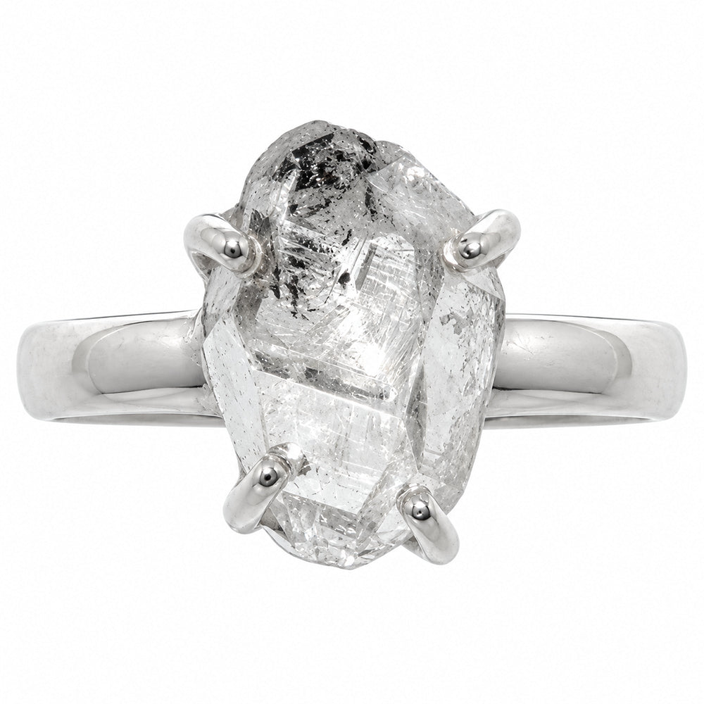 Herkimer Diamond Ring size-9 R-1052 SDR255367