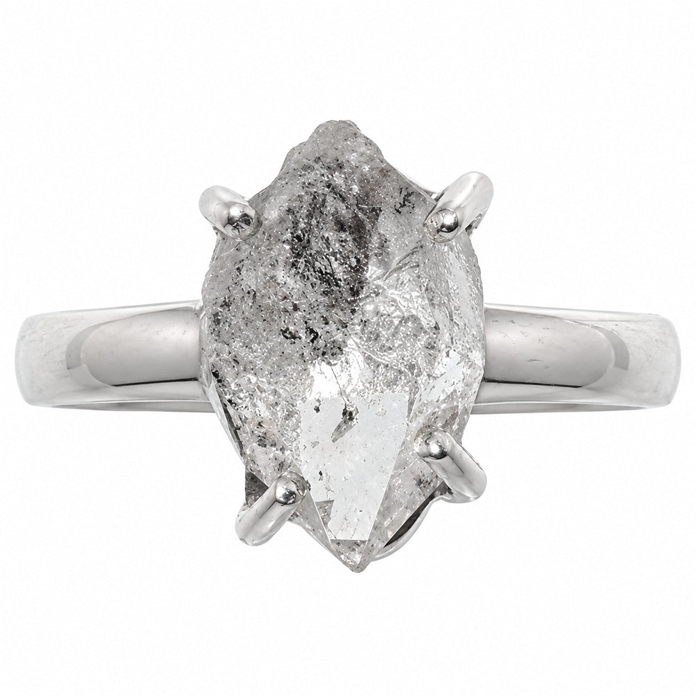 Herkimer Diamond Ring size-9 R-1052 SDR255377