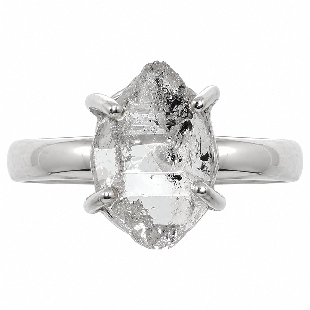 Herkimer Diamond Ring size-9 R-1052 SDR255380