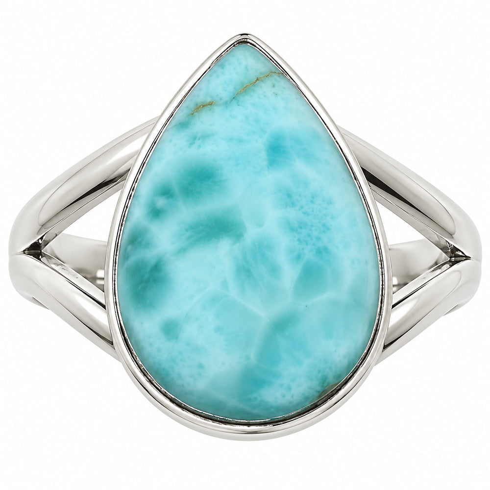 Larimar (Dominican Republic) Ring size-8 R-1002 SDR255407