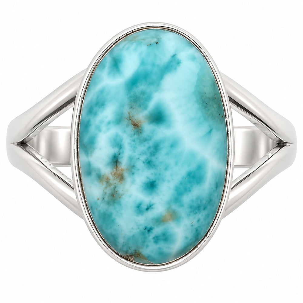 Larimar (Dominican Republic) Ring size-10 R-1002 SDR255433