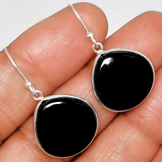 Black Onyx - Brazil Pendant Earrings Set T-1001 SDT03111