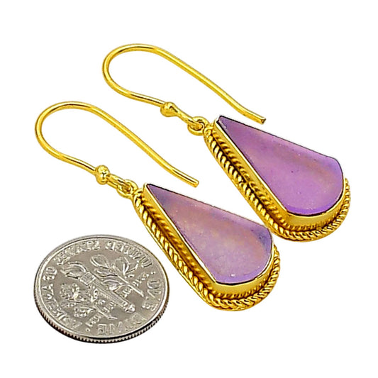 Dragon Vein Agate Earrings EM-1055 TE01052