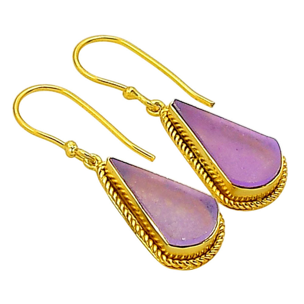 Dragon Vein Agate Earrings EM-1055 TE01052
